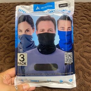 Arctic Cool 3pk cooling face cover/gaiter